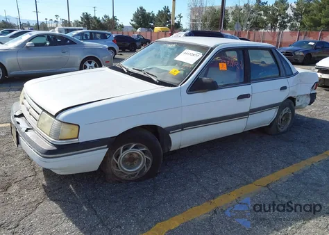1990 Ford Tempo Gl из США, поврежденный, VIN 2FAPP36X0LB198992